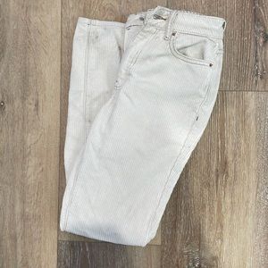Pacsun Cream Corduroy Pants